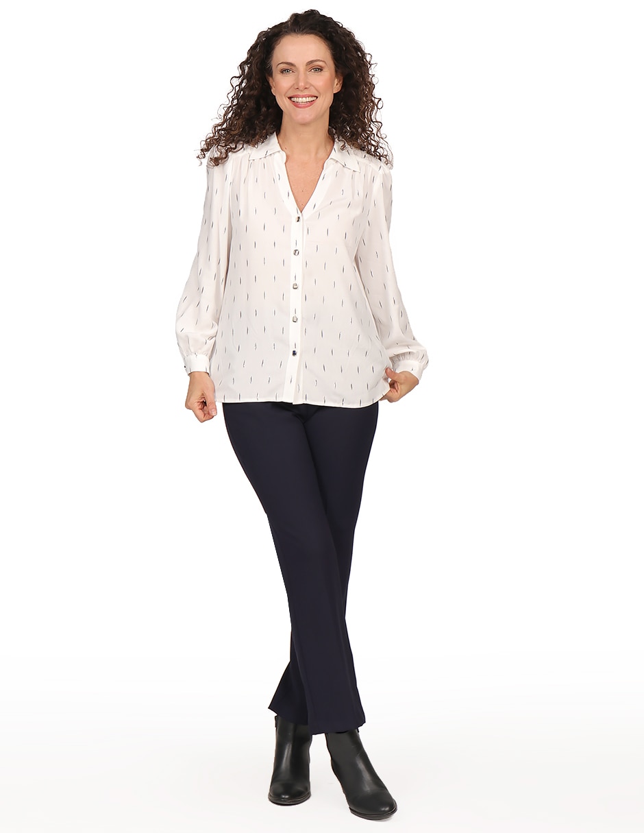 Blusa manga larga para mujer 2