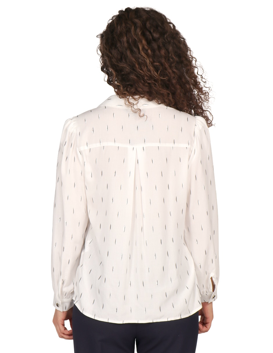 Blusa manga larga para mujer 6