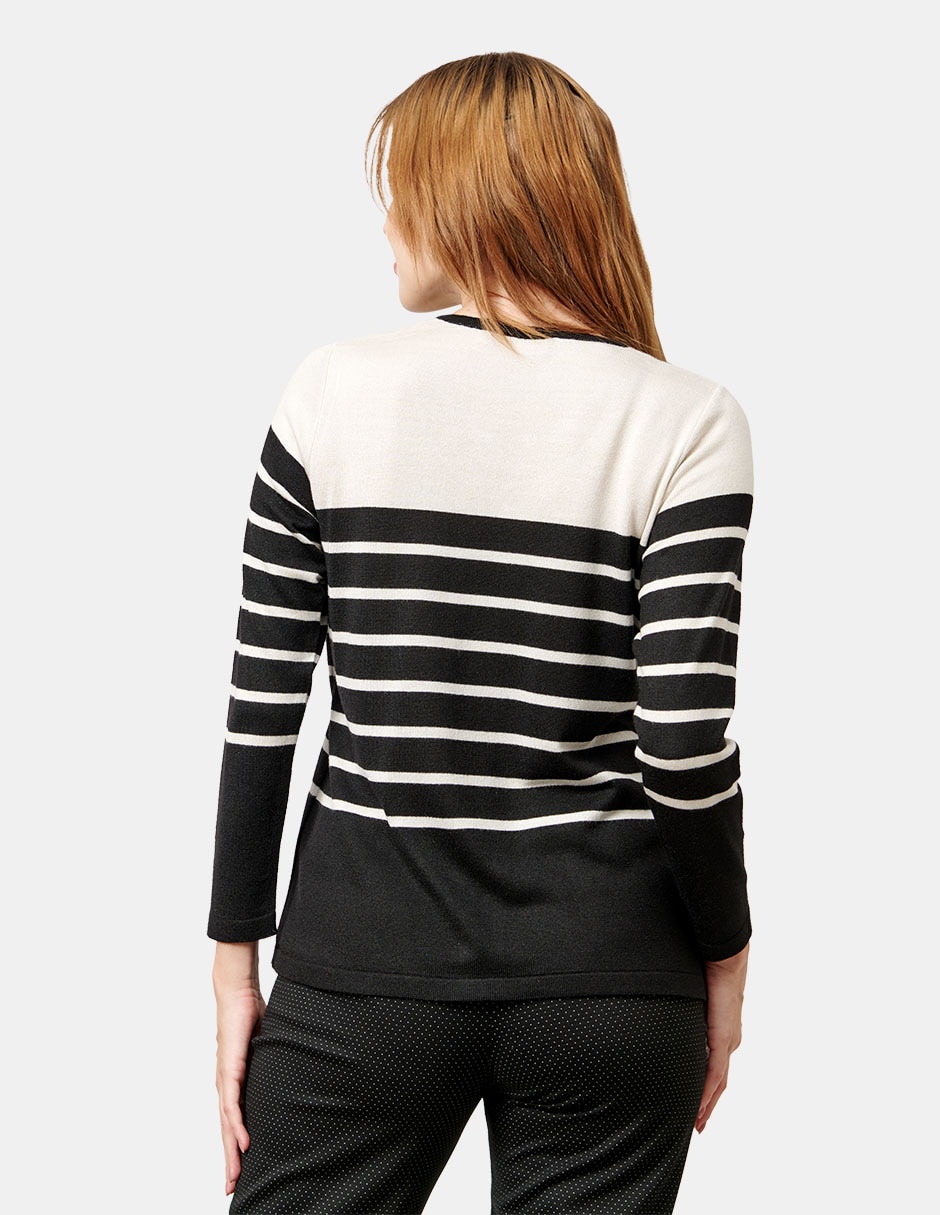 Blusa manga larga para mujer