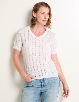 Playera manga corta cuello v para mujer Playera manga corta cuello v para mujer