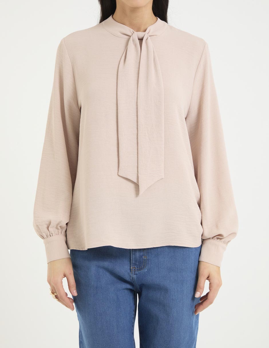 Blusa Damaia Atelier manga larga para mujer