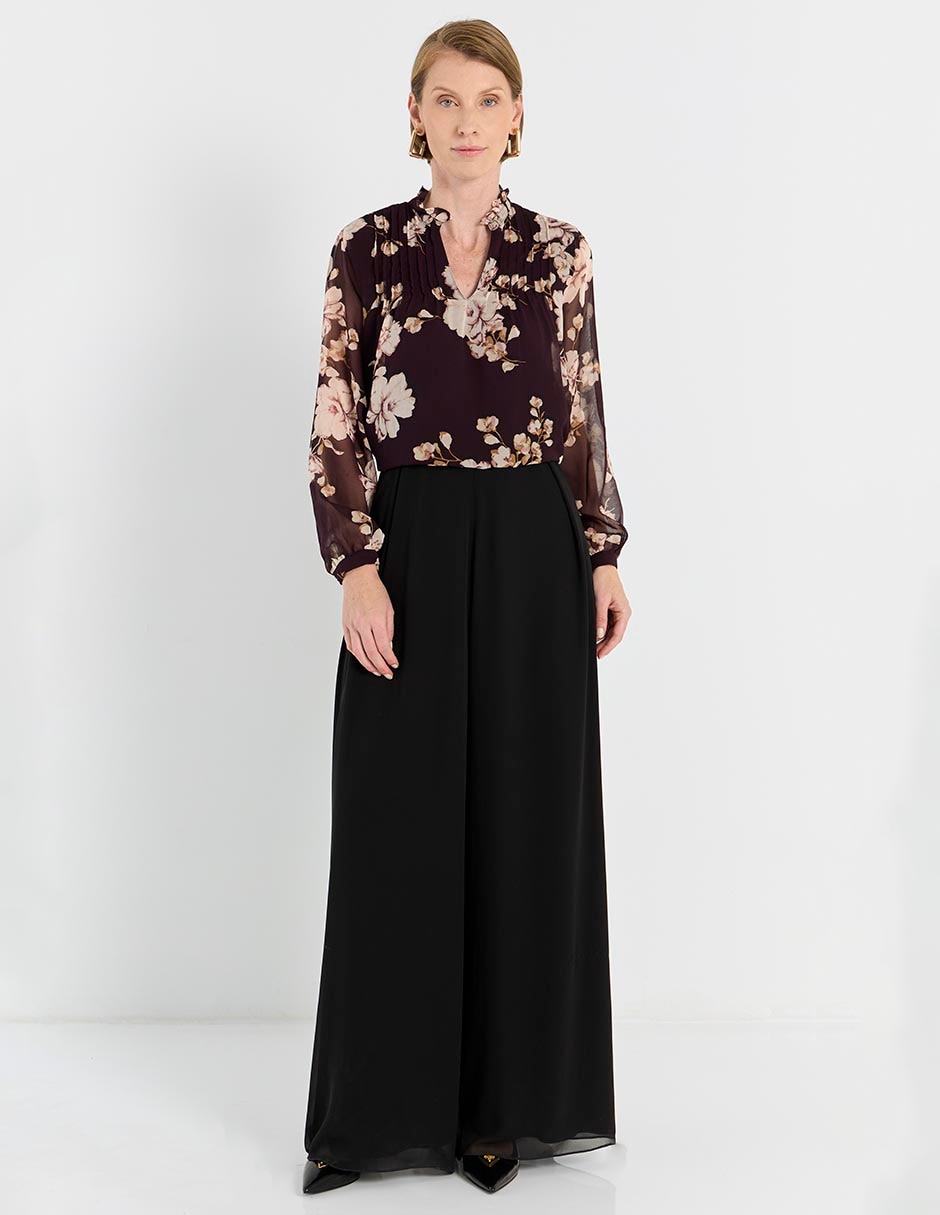 Blusa manga larga para mujer 7