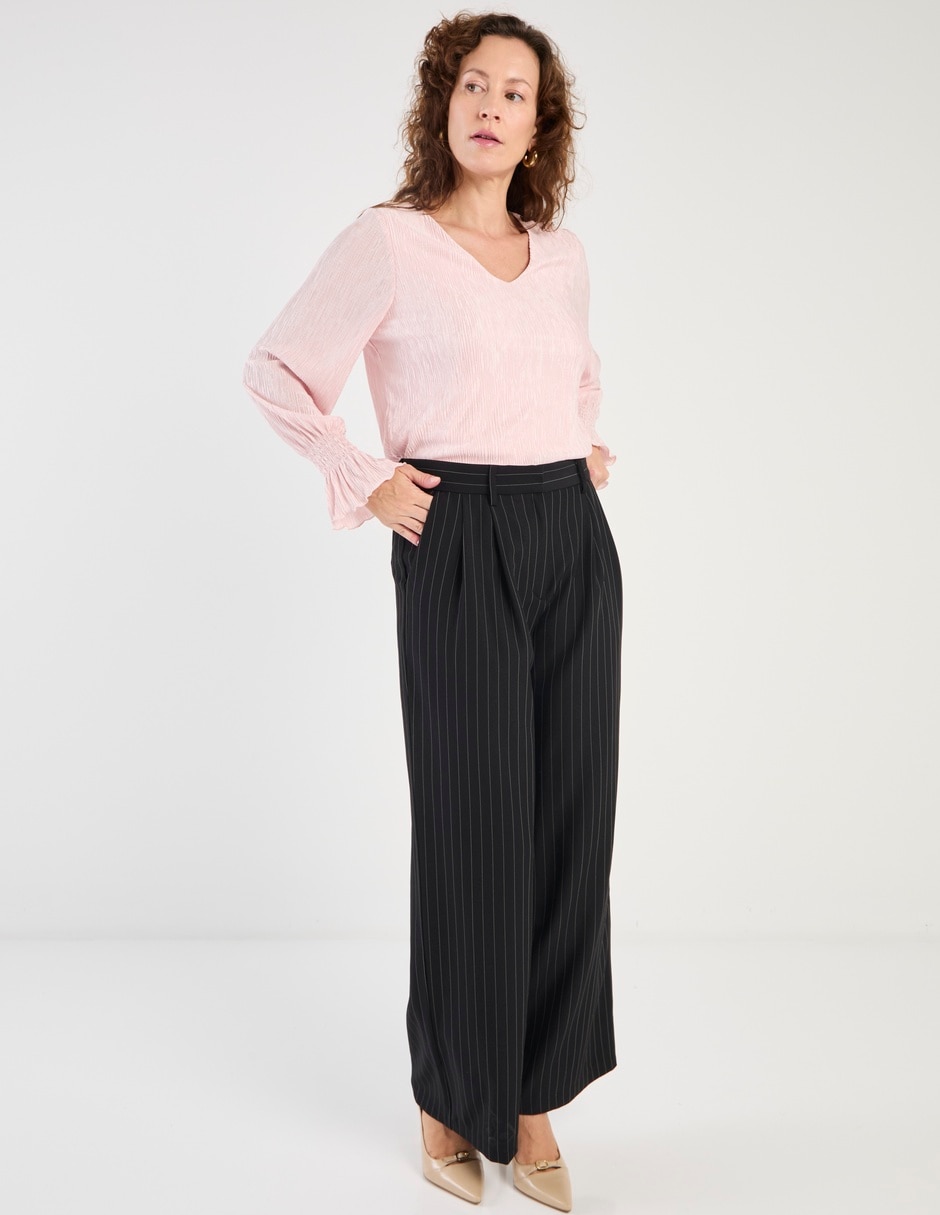Blusa manga larga para mujer 7