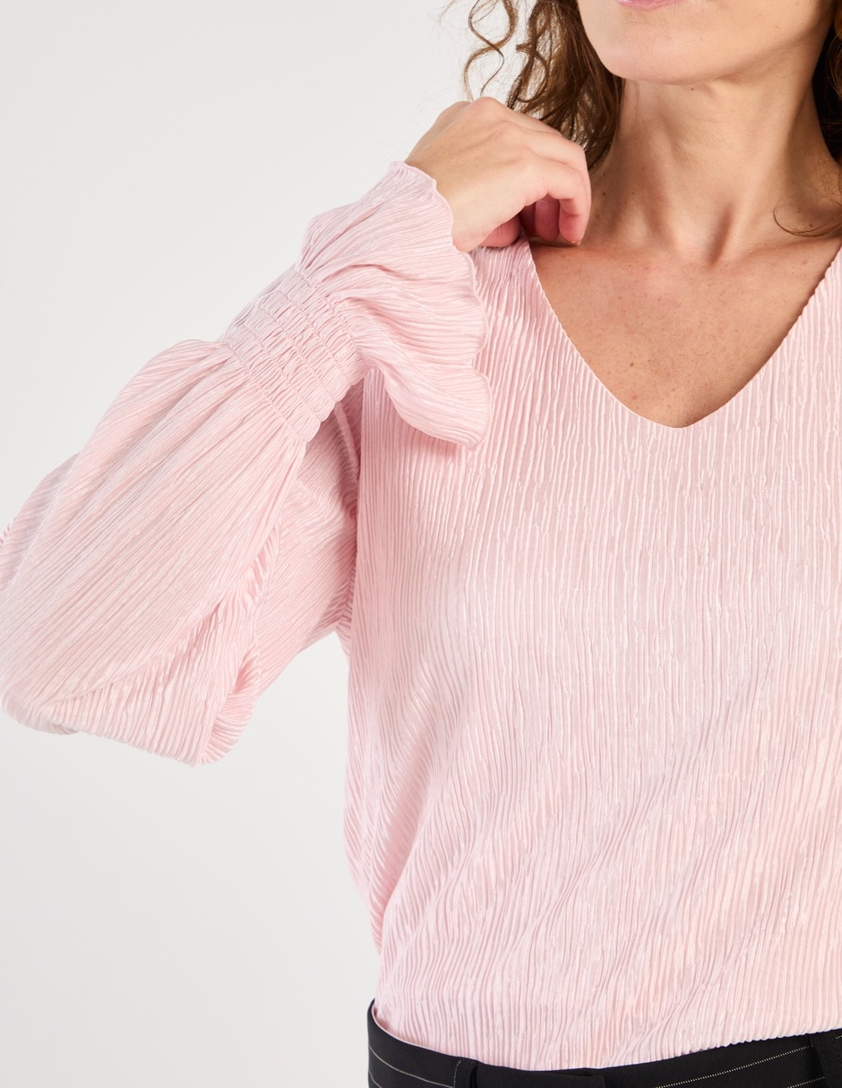Blusa manga larga para mujer 8