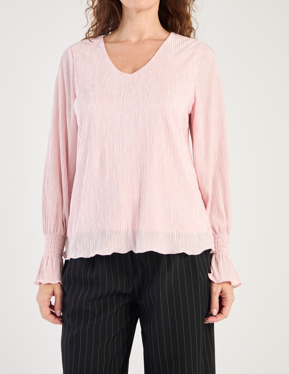 Blusa manga larga para mujer 9