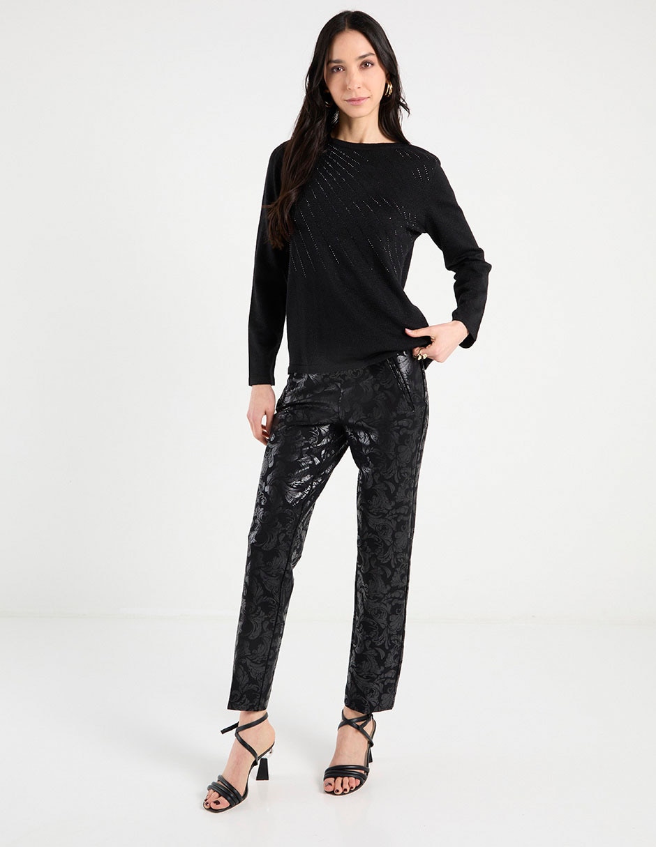 Pantalón slim para mujer 7