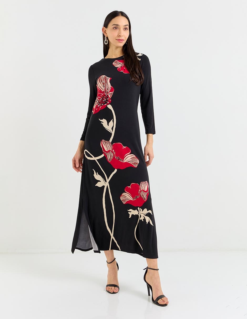 Vestido largo formal para mujer 1
