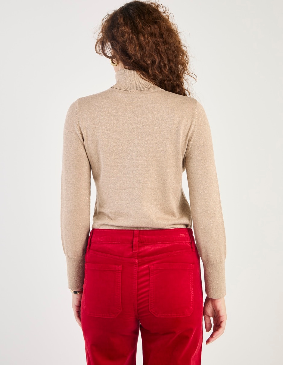 Suéter cuello tortuga para mujer 6