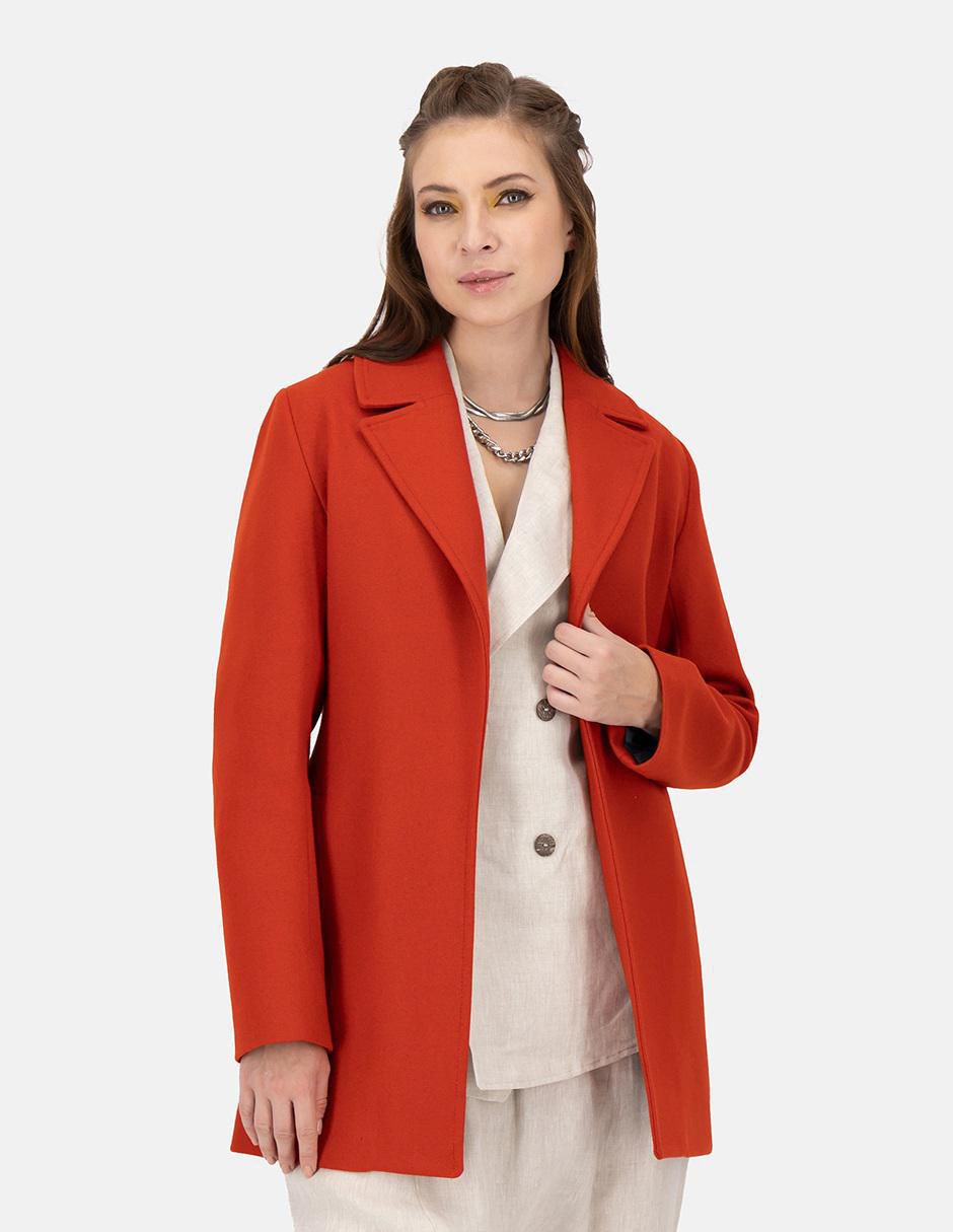 Abrigo de lana para mujer