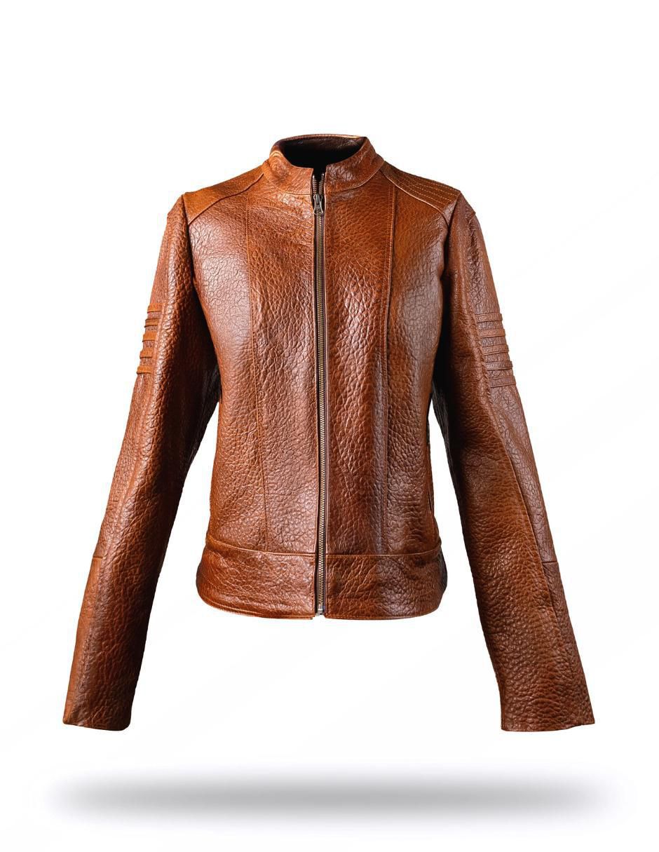 Chamarra de piel para mujer 1