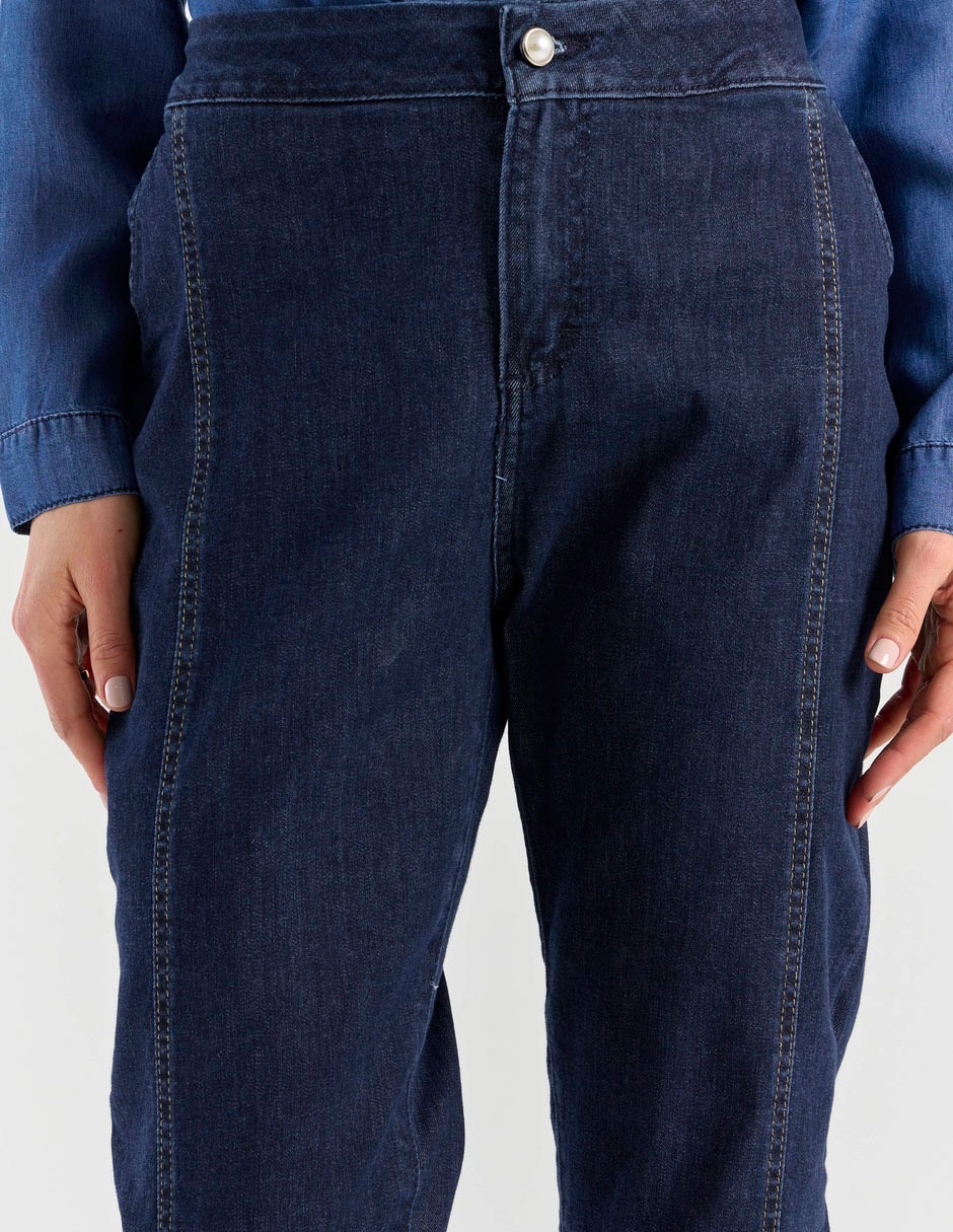 Jeans straight para mujer 2