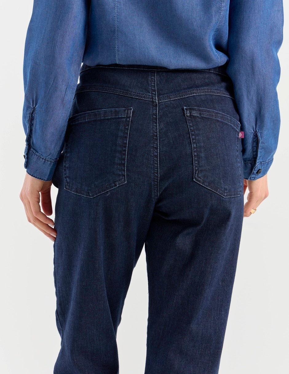 Jeans straight para mujer 7