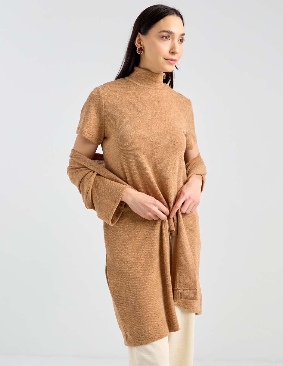 Suéter cuello alto para mujer 5