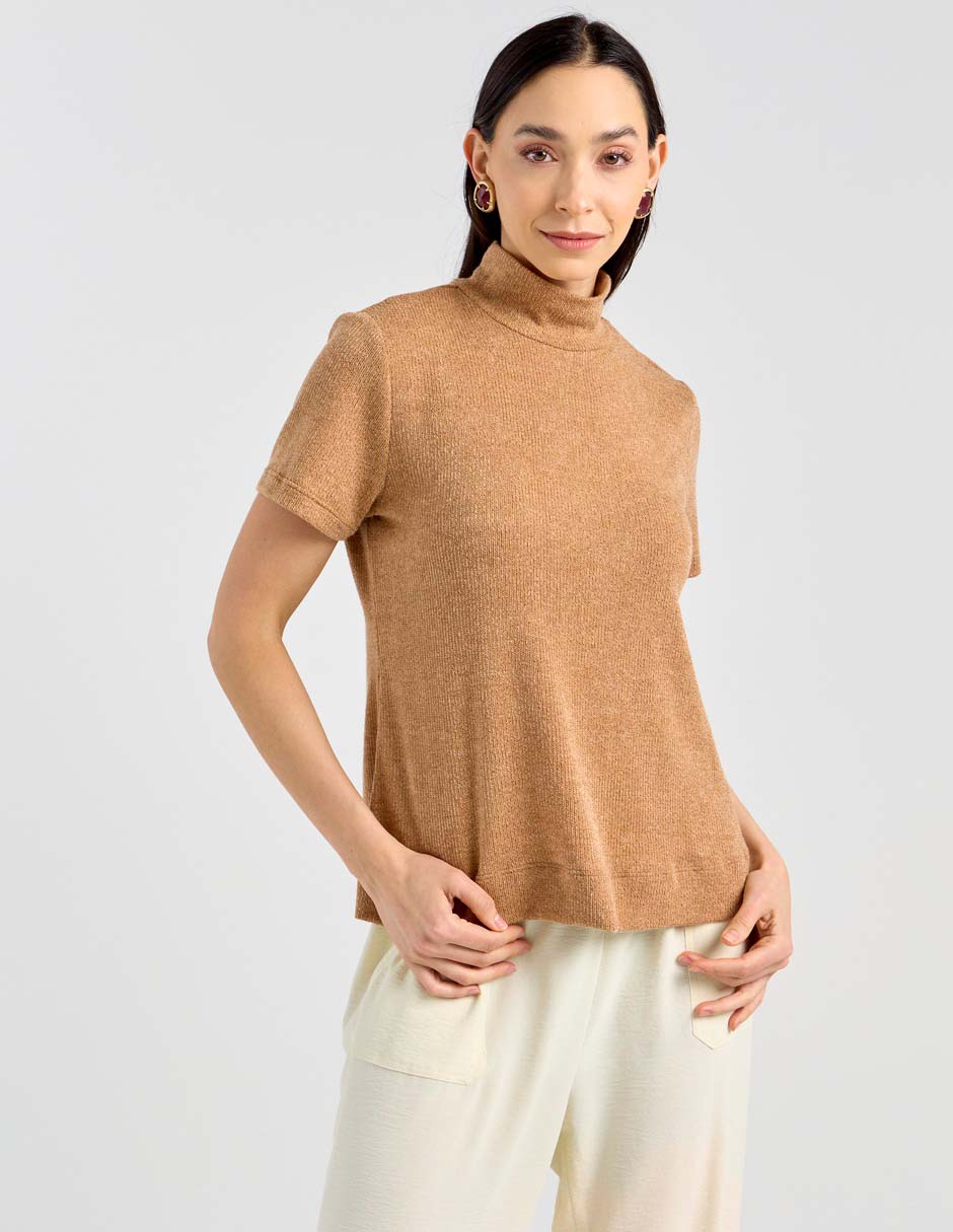 Suéter cuello alto para mujer 6