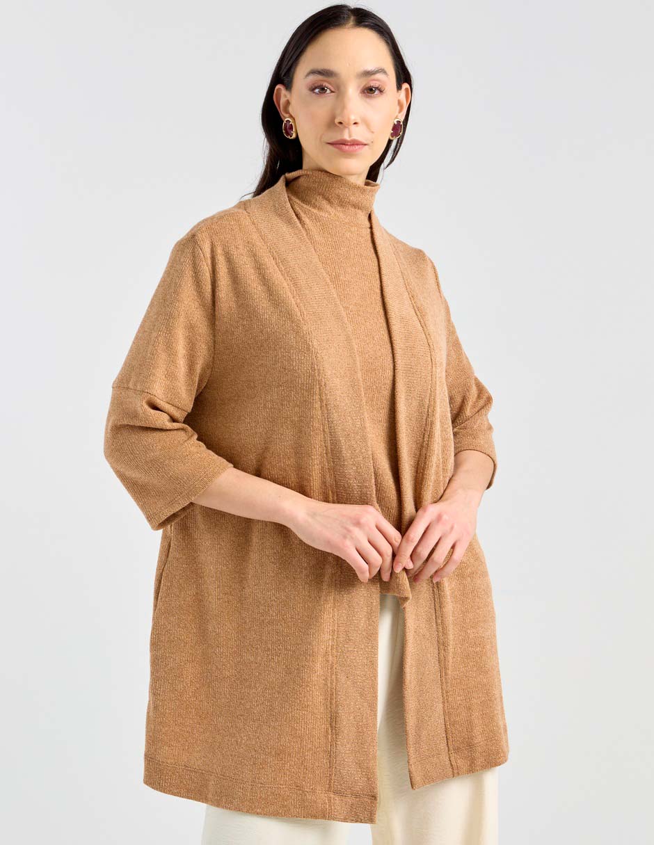 Suéter cuello alto para mujer