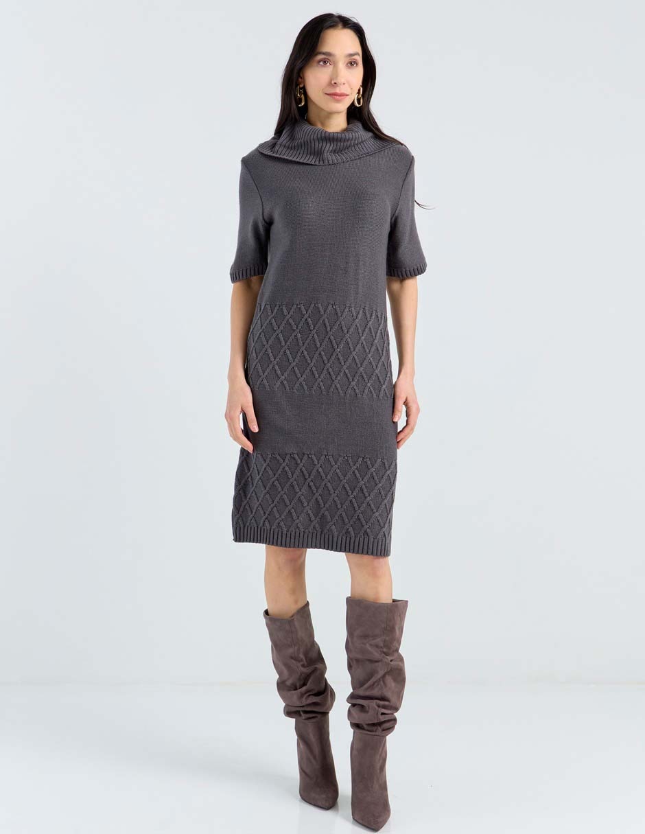 Vestido a la rodilla casual para mujer 6