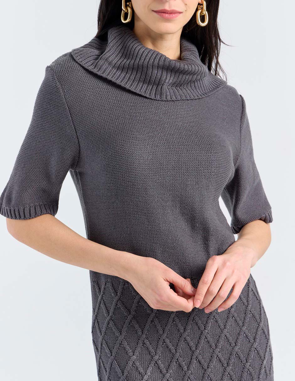Vestido a la rodilla casual para mujer 7
