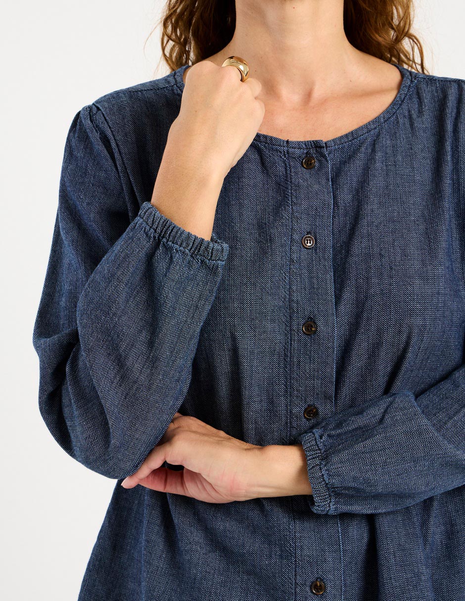 Blusa manga larga para mujer 9