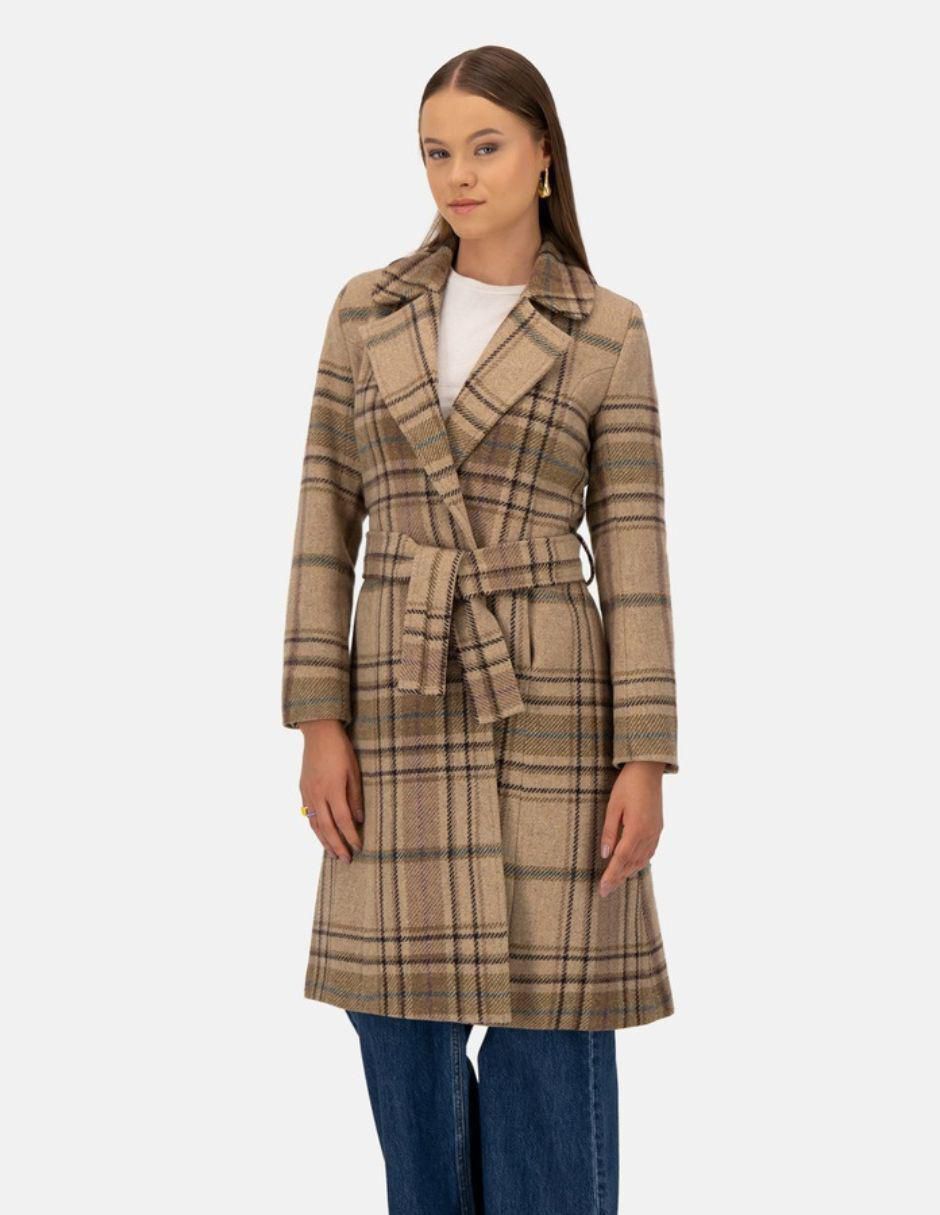 Abrigo de lana para mujer