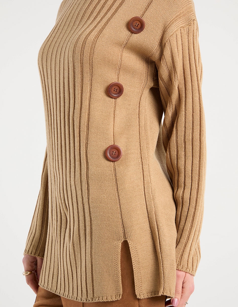 Suéter cuello alto para mujer 10