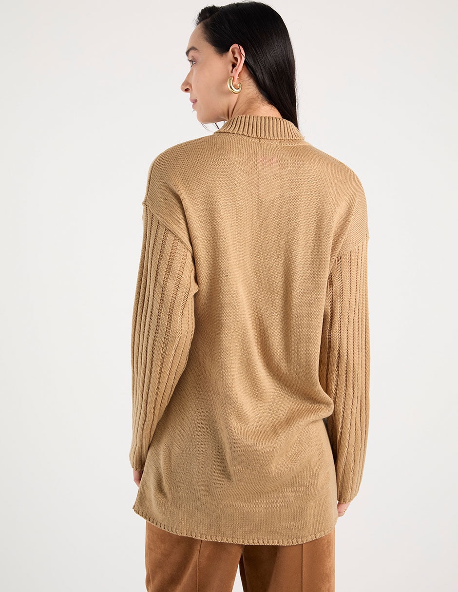 Suéter cuello alto para mujer 11