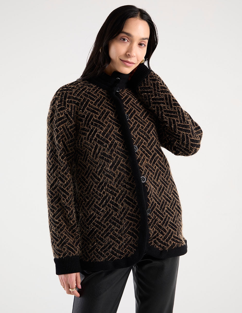 Suéter cuello alto para mujer 1
