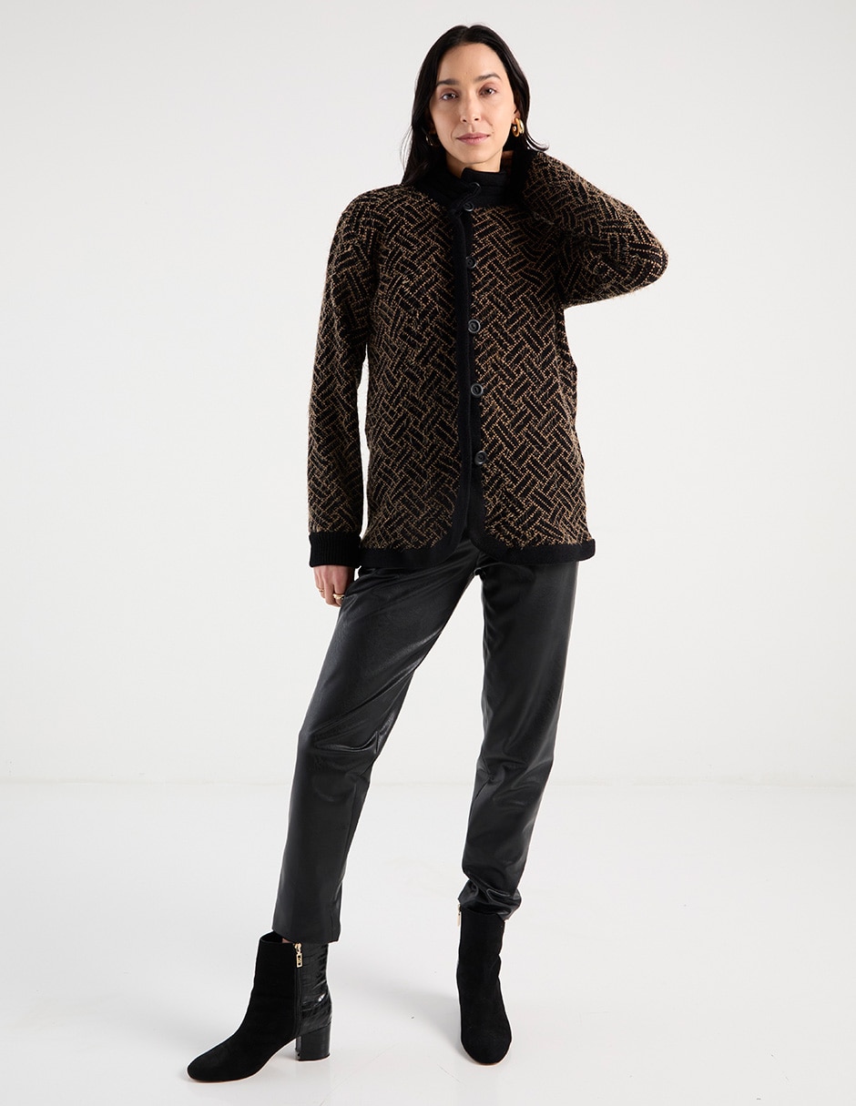 Suéter cuello alto para mujer 7