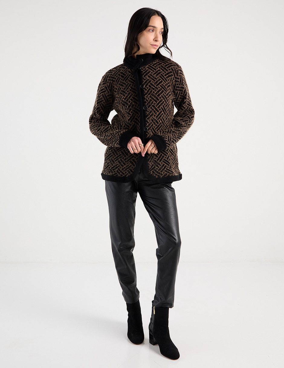 Suéter cuello alto para mujer 8