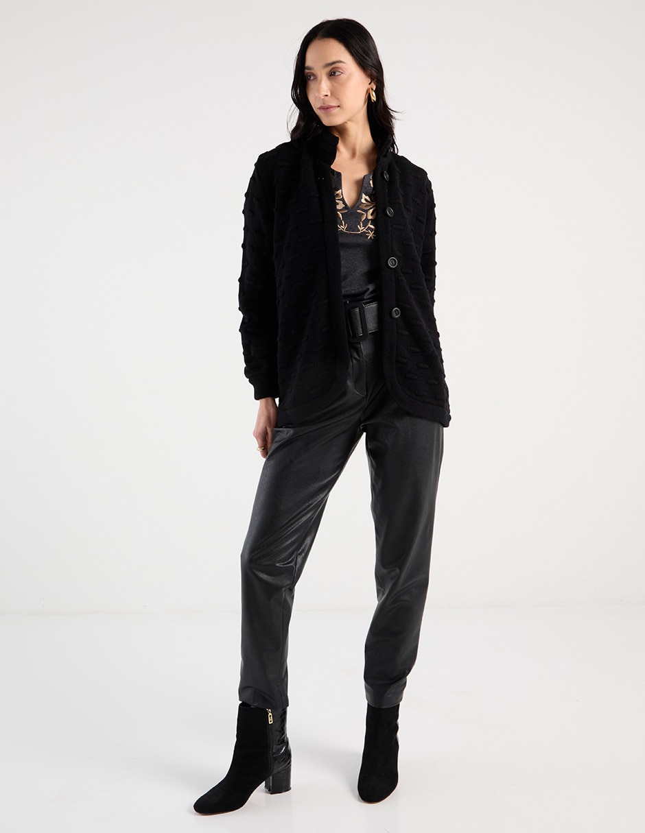 Suéter cuello alto para mujer 8