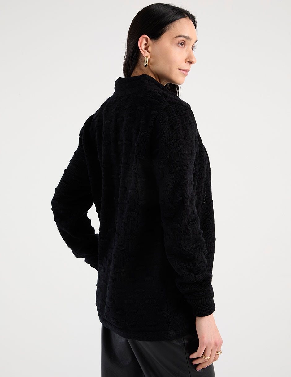 Suéter cuello alto para mujer 11