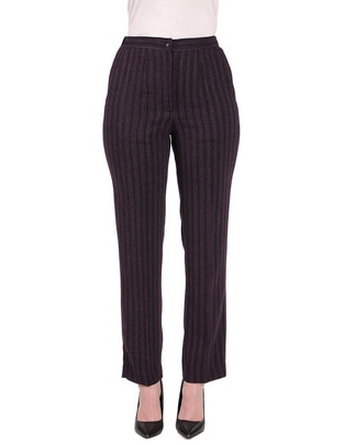 Pantalón de vestir straight para mujer Pantalón de vestir straight para mujer
