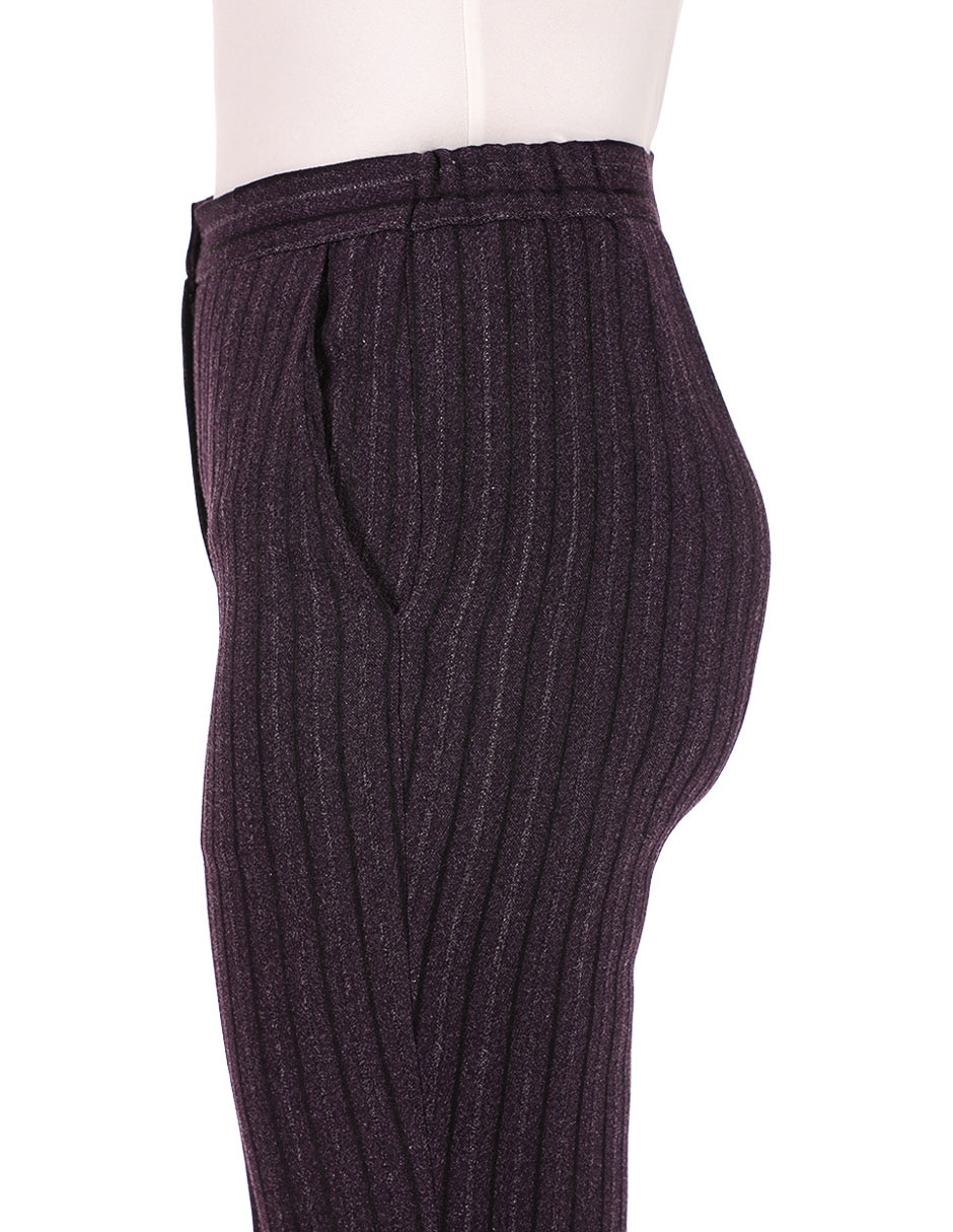 Pantalón de vestir straight para mujer 4