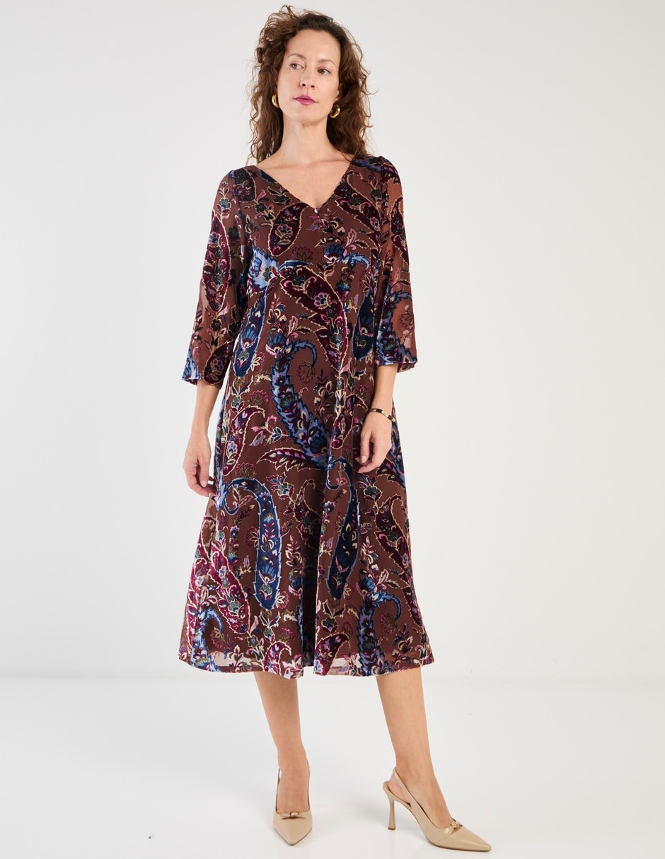 Vestido midi casual para mujer 7