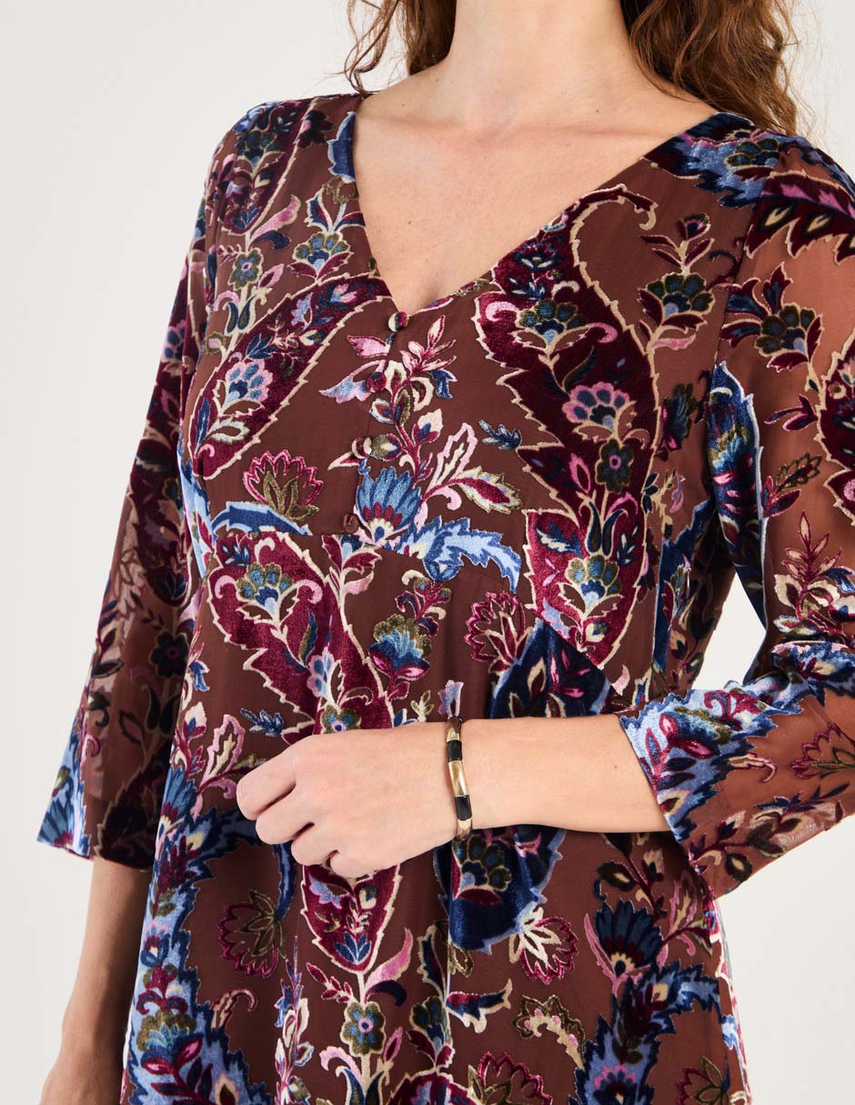 Vestido midi casual para mujer 8