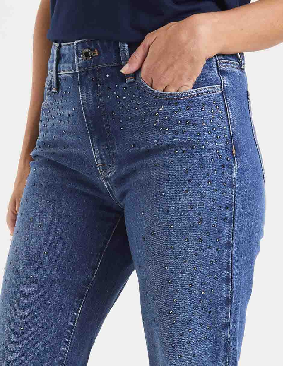 Jeans straight para mujer 8