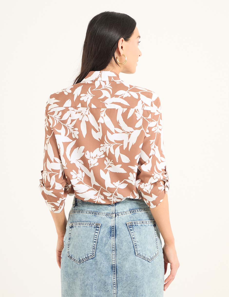 Blusa manga 3/4 para mujer 6