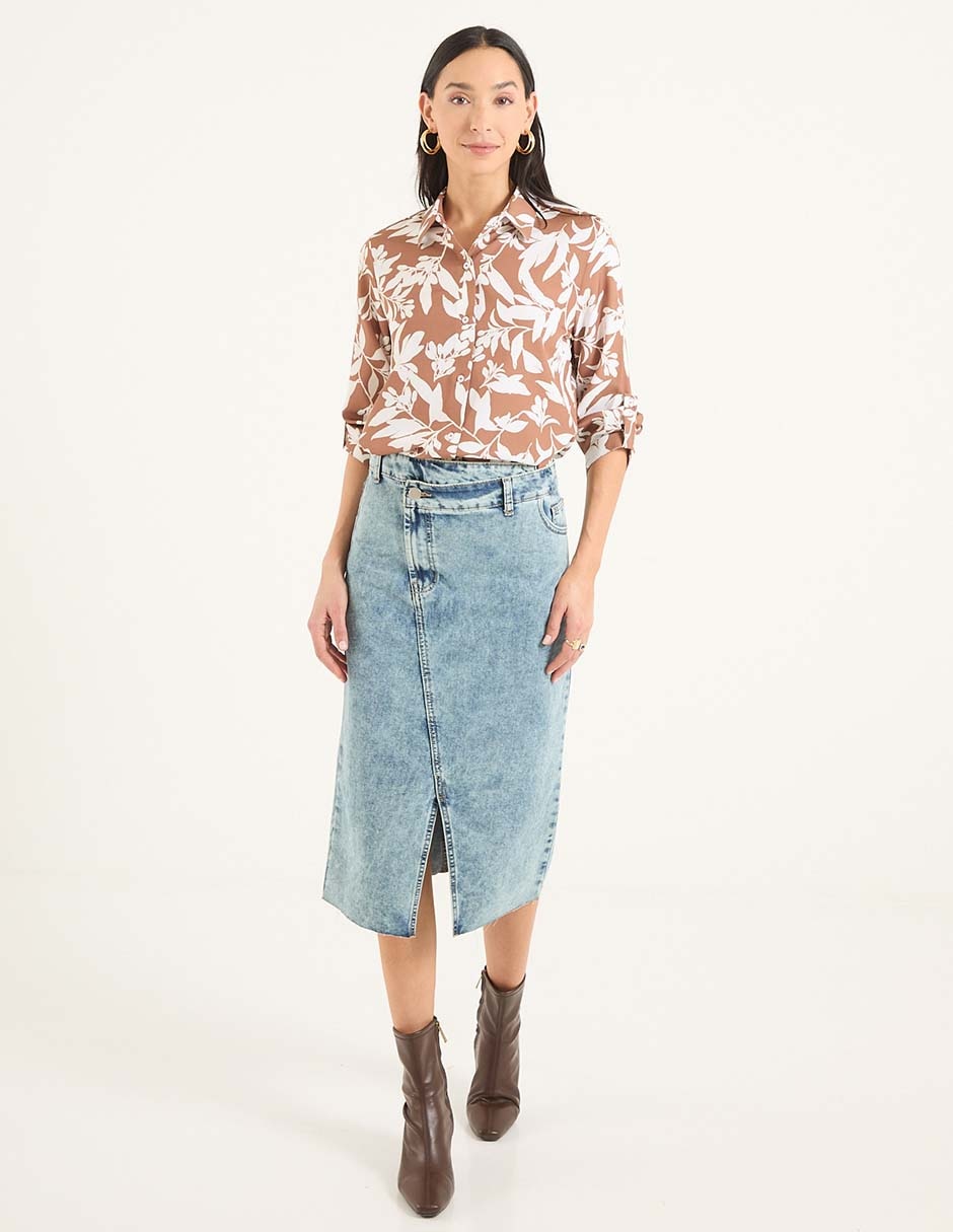 Blusa manga 3/4 para mujer 7