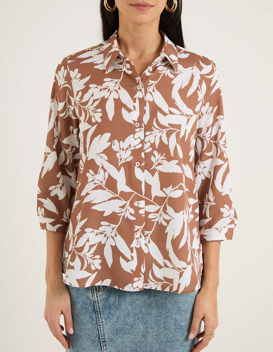 Blusa manga 3/4 para mujer 9
