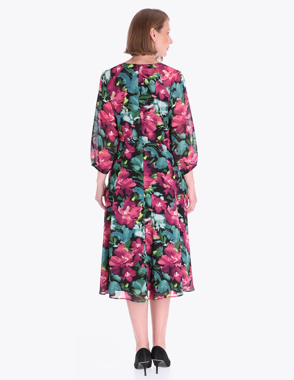 Vestido midi formal para mujer 5