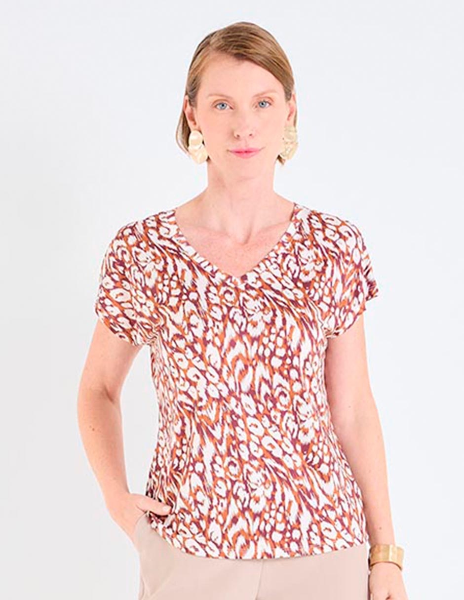 Blusa manga corta para mujer Blusa manga corta para mujer