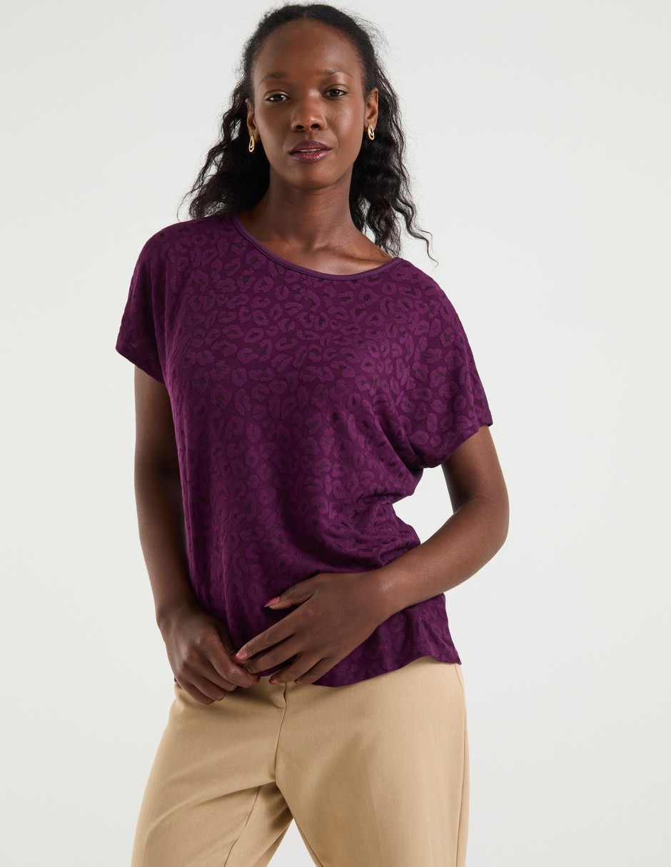 Blusa manga corta para mujer 1