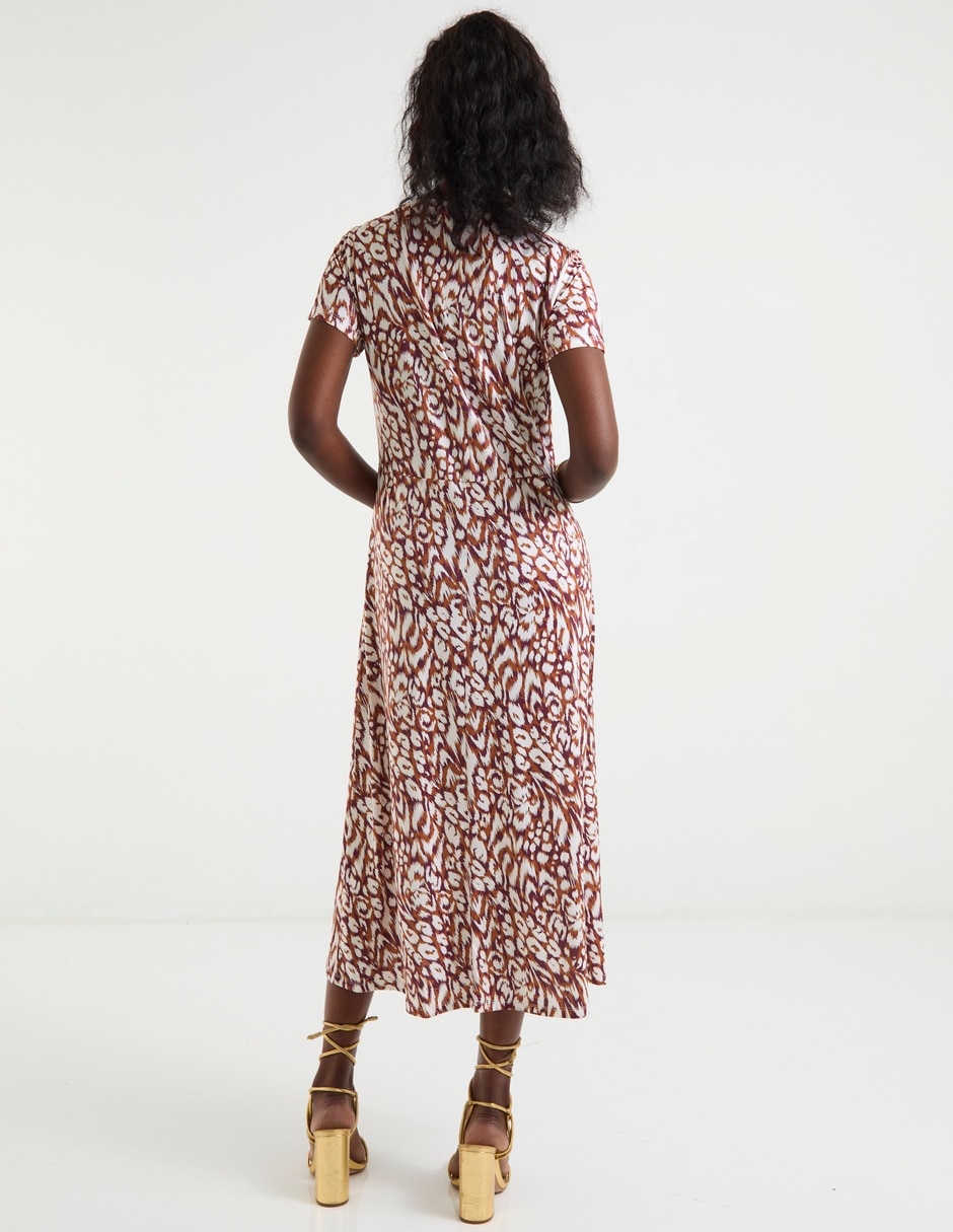 Vestido midi casual para mujer