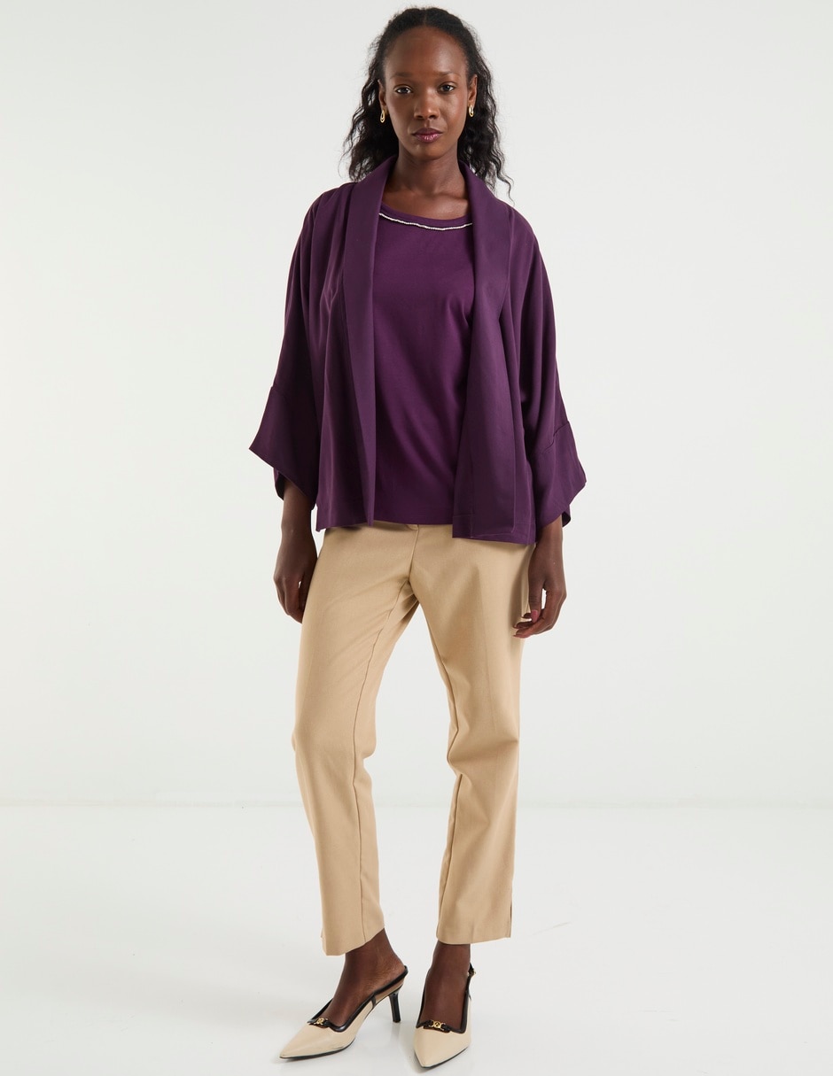 Blusa manga 3/4 para mujer 6