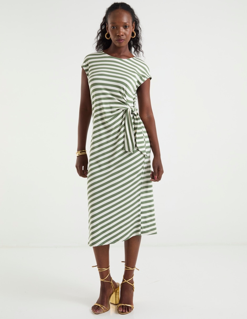 Vestido midi casual para mujer