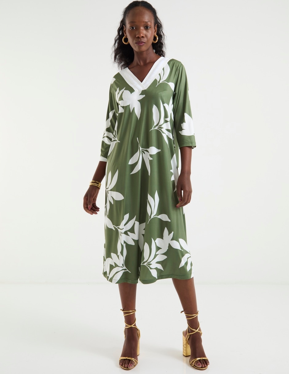Vestido midi casual para mujer 1