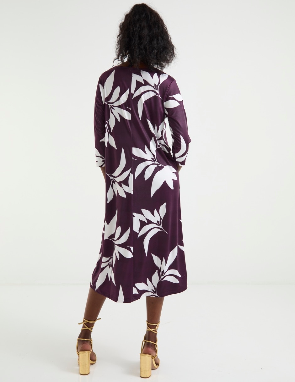 Vestido midi casual para mujer 4