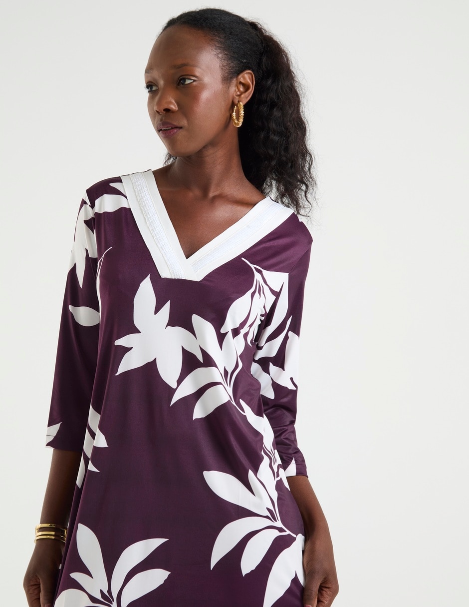 Vestido midi casual para mujer 2