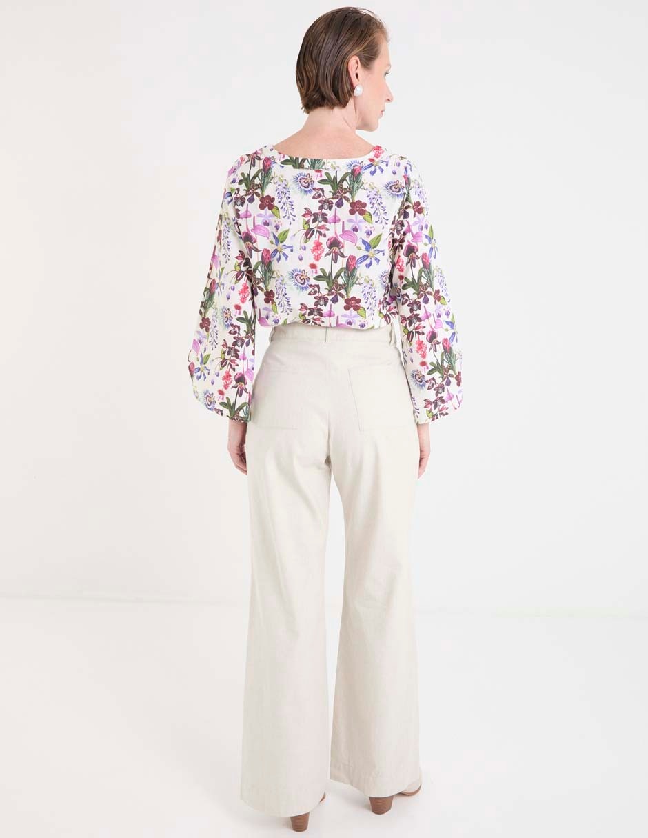 Pantalón Ábito straight para mujer