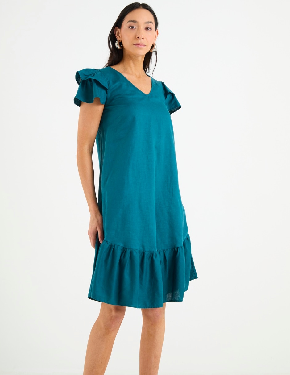 Vestido corto casual Ábito para mujer