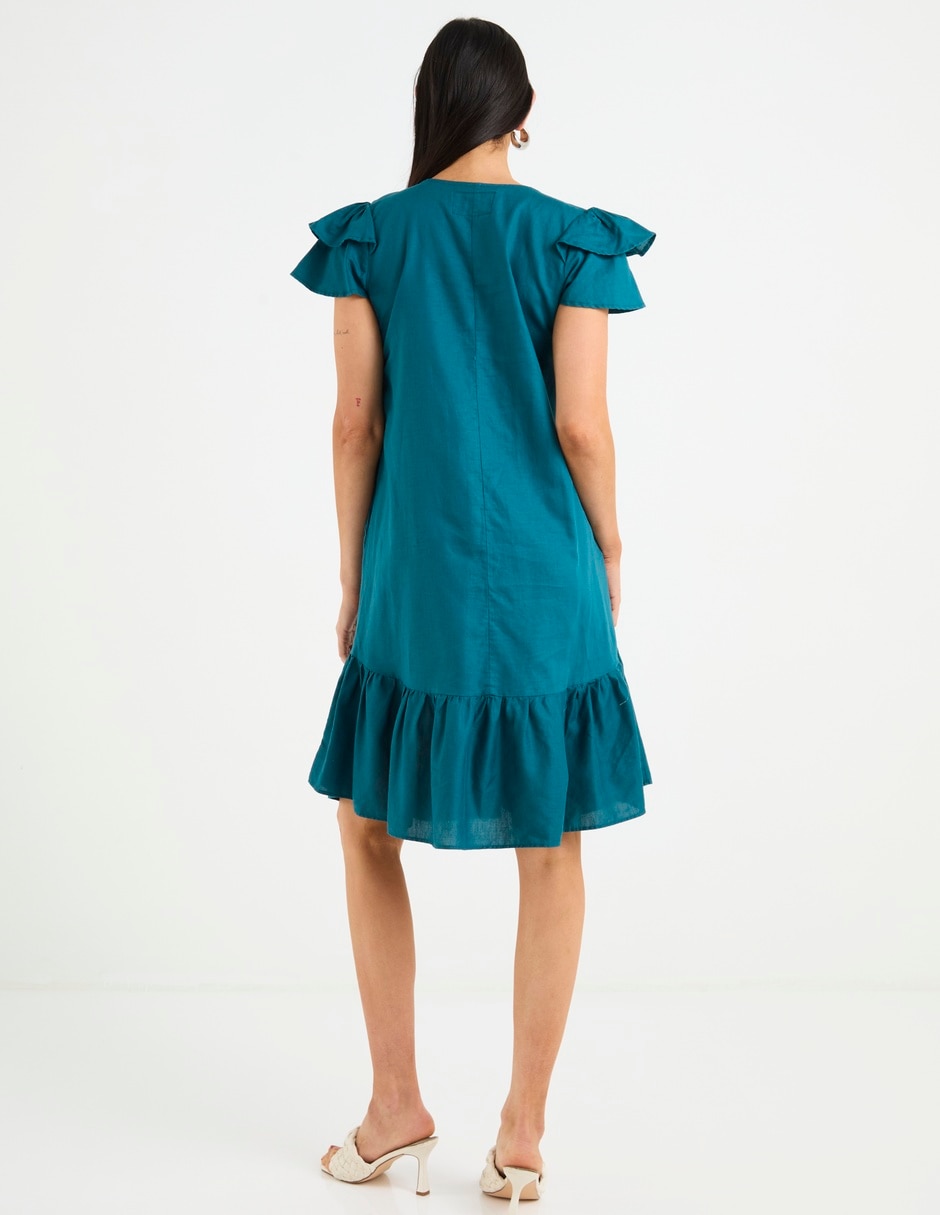 Vestido corto casual Ábito para mujer